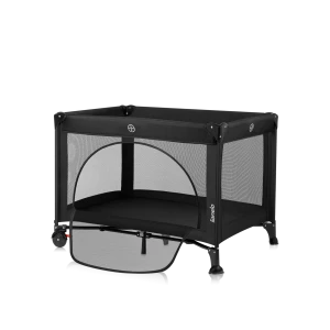 Lionelo Laura Black Carbon — Lettino da viaggio compatto