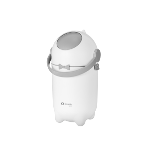 Lionelo Purebin White — Contenitore per pannolini