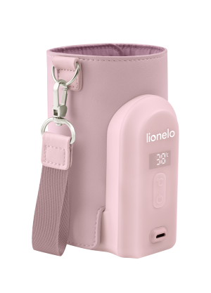 Lionelo Thermup Go Evo Pink Mist — Scaldabiberon portatile