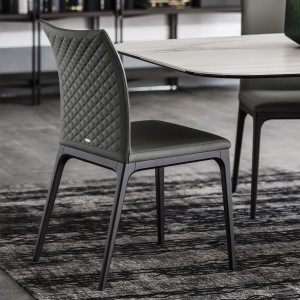 Cattelan Italia ARCADIA COUTURE Stuhl mit niedriger Rückenlehne