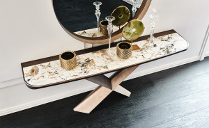 Cattelan Italia TERMINAL KERAMIK PREMIUM Konsole mit Keramikplatte