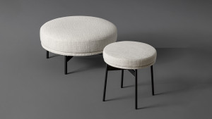 Bonaldo Neuilly Designer Pouf
