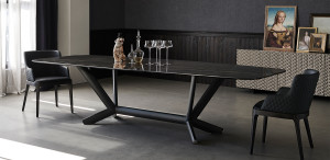 Cattelan Italia PLANER KERAMIK Esstisch mit Keramikplatte