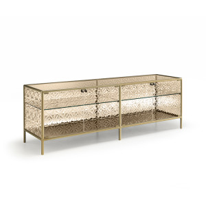 FIAM Echo Designer Sideboard aus verschiedenen Glas