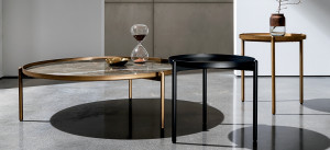 Sovet Campos Couchtisch in Glas oder Keramik Oberfläche in verschiedenen Größen