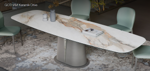Cattelan Italia Gotham Keramik Drive ausziehbare Keramik Esstisch