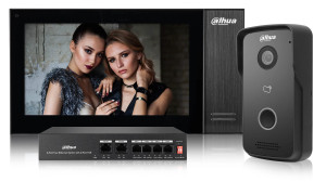 Wideodomofon IP Dahua KTP02, Switch PoE, Aplikacja, Czytnik