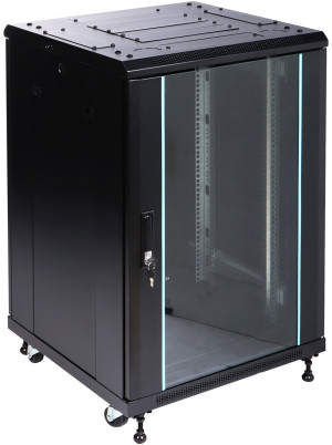 Szafa RACK stojąca EPRADO-R19-18U/600FW-BLUE
