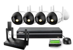 Zestaw do monitoringu Wi-Fi 4x F4C-PV 4Mpx IR 30m Dahua