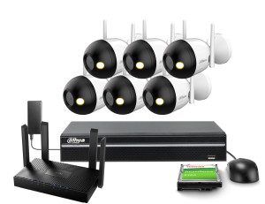 Zestaw do monitoringu Wi-Fi 6x F4C-PV 4Mpx IR 30m Dahua