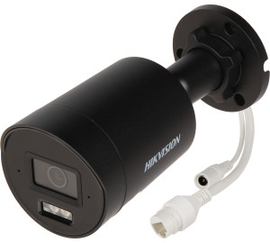 Kamera IP DS-2CD2083G2-LI2U(2.8mm) BLACK Smart Hybrid Light AcuSense 8Mpx 4K UHD Hikvision