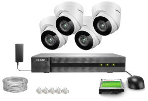 Zestaw do monitoringu IP 4x IPCAM-T4/DS-2CD1341G0-I/PL 4Mpx IR 30m Hikvision