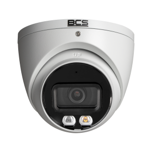 Kamera kopułowa IP 8Mpx BCS-L-EIP18FCR3L3-AI1, NightColor, WDR 120dB, IR 30m