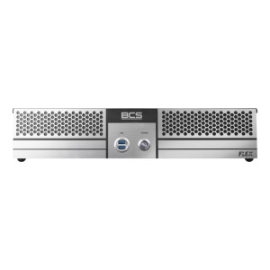 Rejestrator IP 70-kanałowy BCS-F-NVR7004, detekcja ruchu, IVS, 24TB, PENTAPLEX