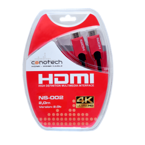 Kabel HDMI CONOTECH NS-002 2.0b 4K 2m