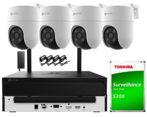 Zestaw do monitoringu Wi-Fi EZVIZ 4x C8C 3K