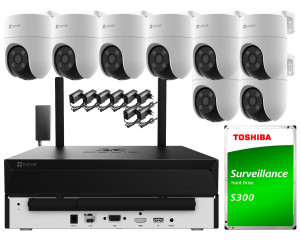 Zestaw do monitoringu Wi-Fi EZVIZ 8x C8C 3K