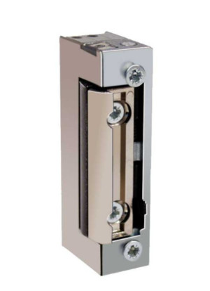 Elektrozaczep ŁUCZNIK 1443RF 12-24V AC/DC z pamięcią i wyłącznikiem