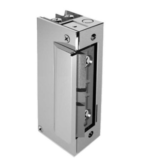 Elektrozaczep ŁUCZNIK 1410RFT 12-24V AC/DC z pamięcią i wyłącznikiem