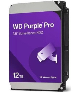 Dysk twardy do monitoringu WD Purple Pro 12TB  3,5" SATA
