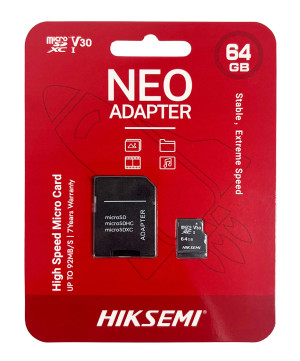 Karta pamięci microSD Hikvision HS-TF-C1 64GB HikSemi by HIKVISION