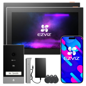 Wideodomofon WiFi EZVIZ HP7 + dodatkowy monitor SD7