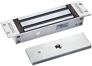 Zwora elektromagnetyczna wpuszczana 540kg z sygnalizacją Scot EL-1200MS