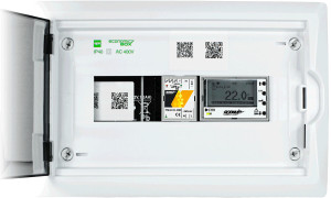 Panel MultiGSM-LCD-HMI-D4M-2 w obudowie na szynę DIN