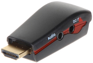 Konwerter HDMI/VGA+AU-ECO