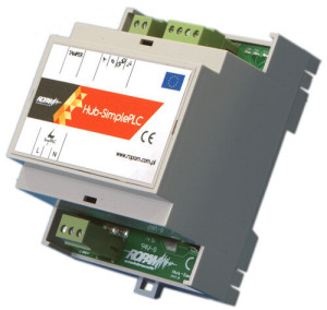 Autonomiczny koncentrator sieci SmartPLC Hub-SimplePLC-D4M