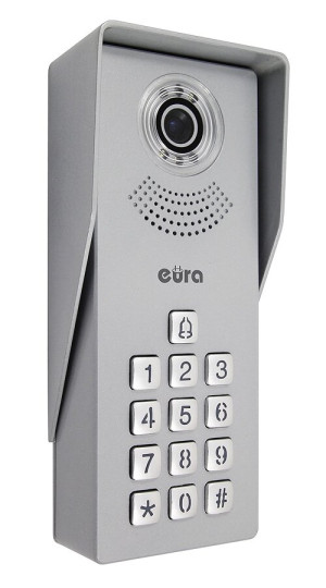 Kaseta zewnętrzna modułowa WIDEODOMOFONU EURA VDA-81A3 EURA CONNECT jednorodzinna, szyfrator