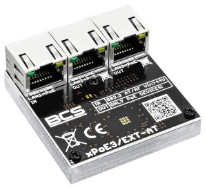 Switch PoE 3 portowy BCS-xPoE3/EXT-AT