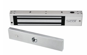 Zwora elektromagnetyczna EL-600TSL2 280KG z sygnalizacją i zwłoką czasową