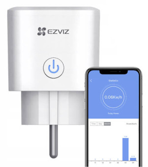 Inteligentne gniazdko z miernikiem prądu EZVIZ CS-T30-10B-EU