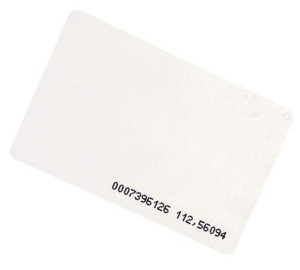 Karta RFID EMC-0212 dualna chip 125kHz MF1k 13,56MHz