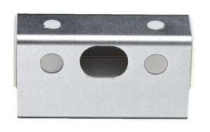Uchwyt elektrozamka EBB-1300U do montażu na drzwiach szklanych