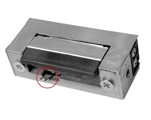 Rygiel elektromagnetyczny RE-31G2 symetryczny z wyłącznikiem