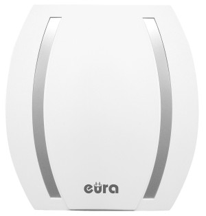 Gong drzwiowy dwutonowy EURA DB-10G7 230V AC biały