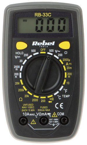Miernik uniwersalny RB-33C REBEL Tools