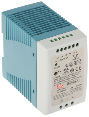 Zasilacz impulsowy MDR-100-12