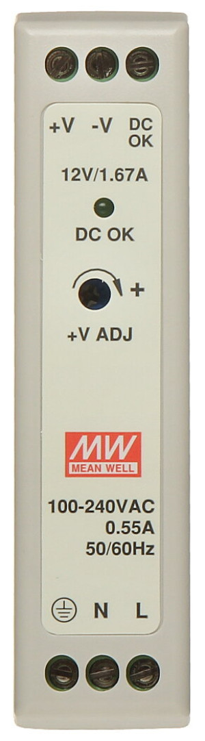 Zasilacz impulsowy MDR-20-12