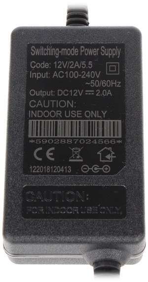 Zasilacz 12V/2A/5.5