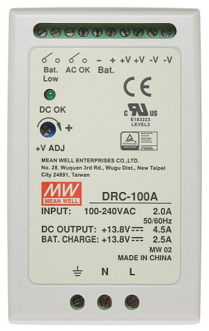 Zasilacz buforowy impulsowy DRC-100A