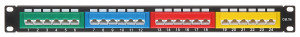 Patch panel rj-45 PP-24/RJ-KAT