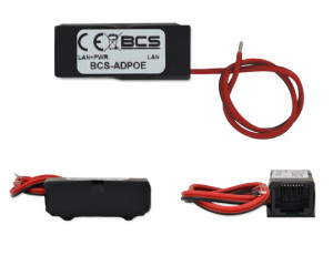 Uniwersalny adapter do zasilania passive PoE BCS-ADPOE
