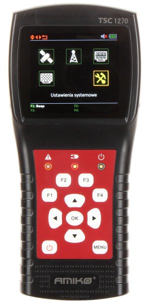 Uniwersalny miernik TSC-1270 DVB-T/T2 DVB-S/S2 DVB-C/C2