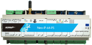 Centrala alarmowa Ropam Neo-IP-64-PS-D12M Wi-Fi obudowa DIN