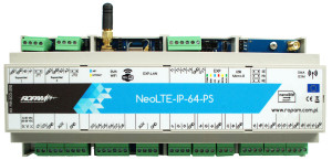 Centrala alarmowa Ropam NeoLTE-IP-64-PS-D12M LTE + WiFi obudowa DIN