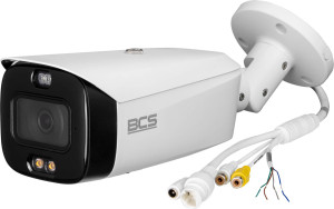 Kamera tubowa IP 5Mpx BCS-L-TIP55FCR3L3-Ai1(3), NightColor, ADC, WDR 120dB