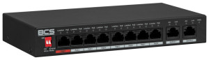 BCS-L-SP0802G(2) BCS switch PoE 10 portowy